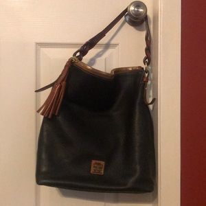 Doone & Bourke Hobo Pebble Tassle Purse